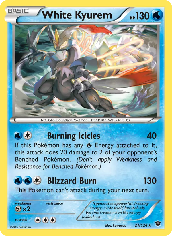 21 White Kyurem – Fates Collide