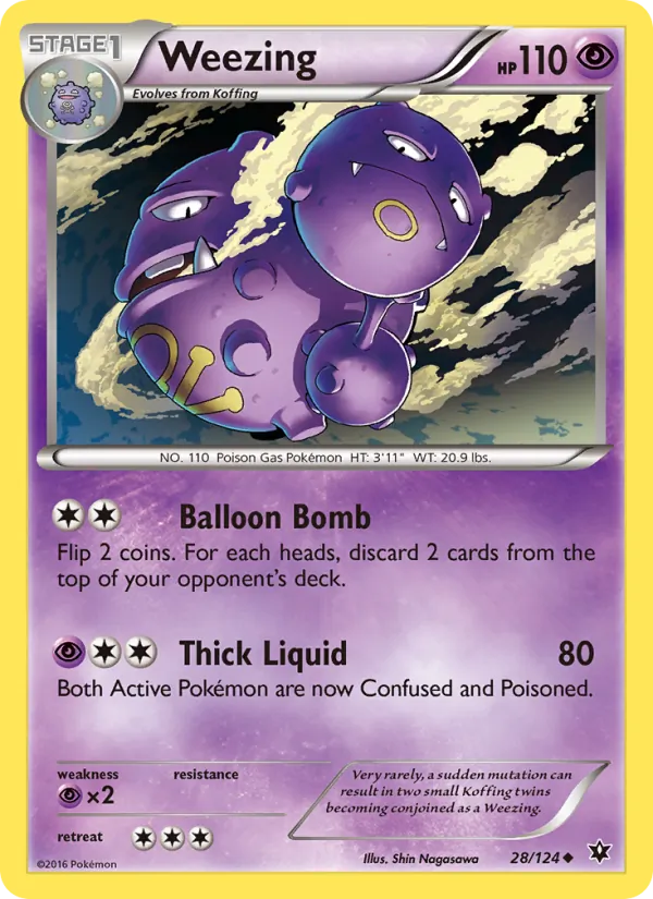 28 Weezing – Fates Collide