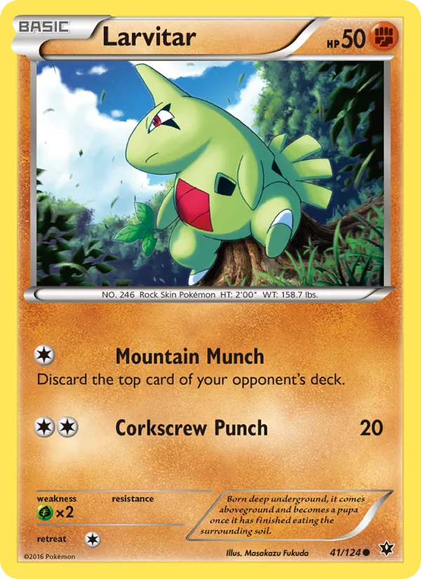 41 Larvitar – Fates Collide