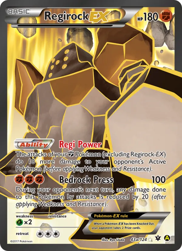 43 Regirock EX – Fates Collide