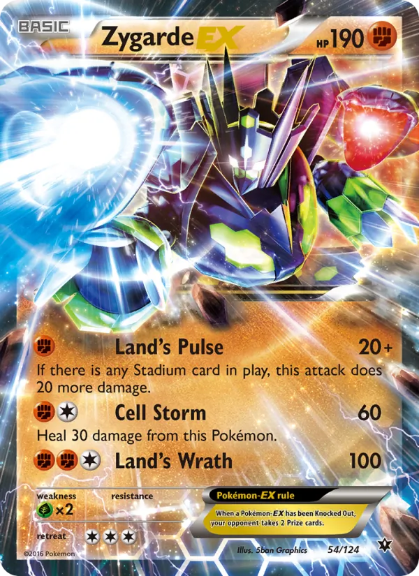 54 Zygarde EX – Fates Collide