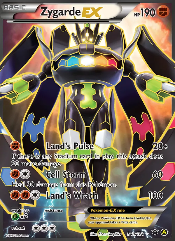 54a Zygarde EX – Fates Collide