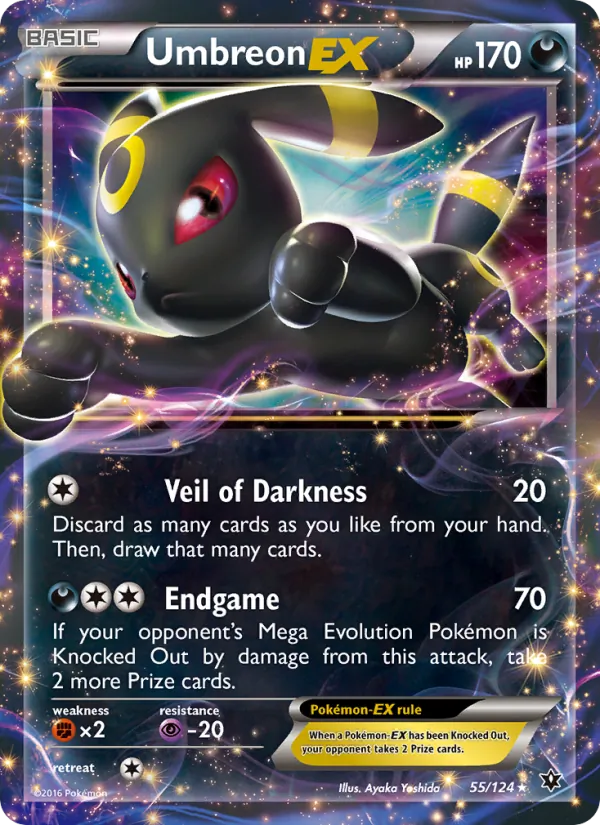 55 Umbreon EX – Fates Collide