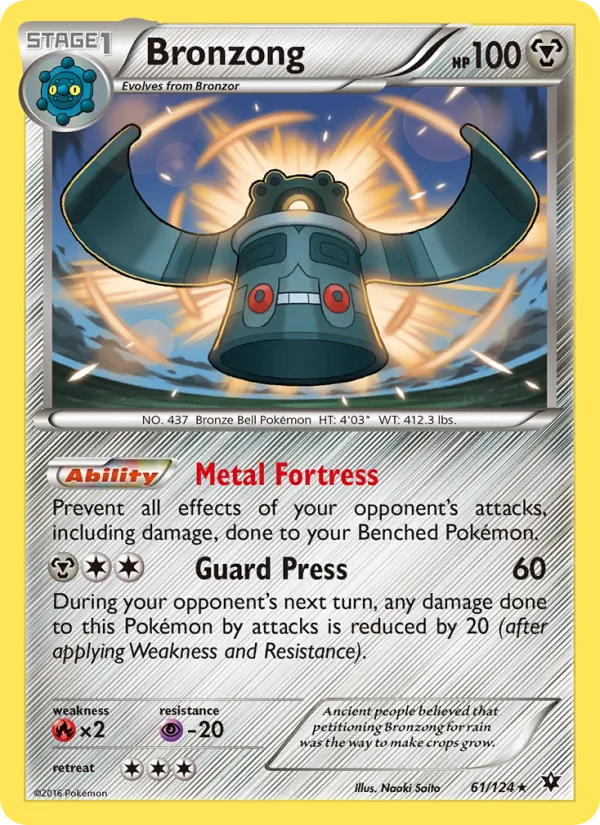 61 Bronzong – Fates Collide