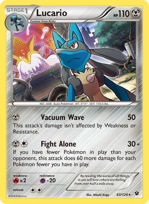 63 Lucario – Fates Collide