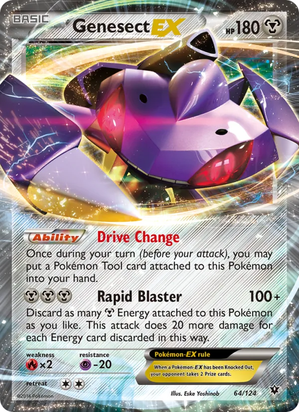 64 Genesect EX – Fates Collide