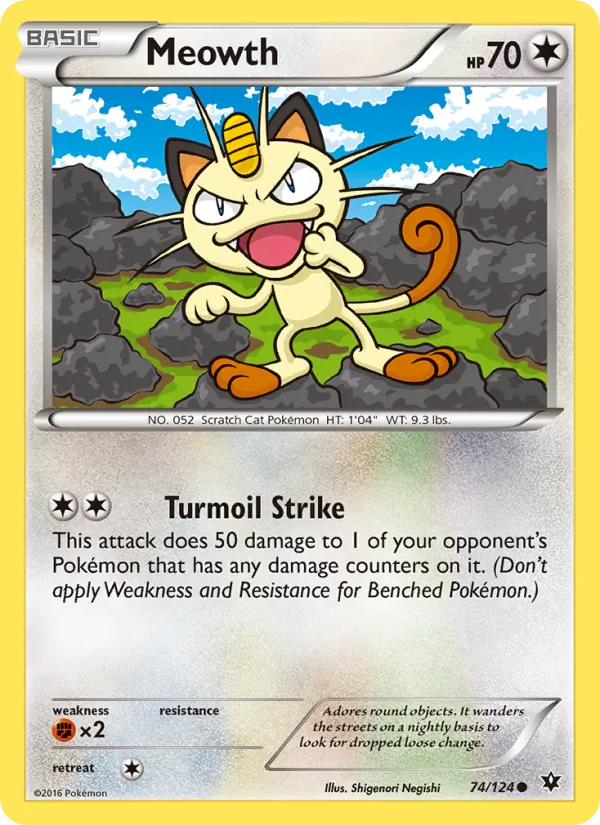 74 Meowth – Fates Collide