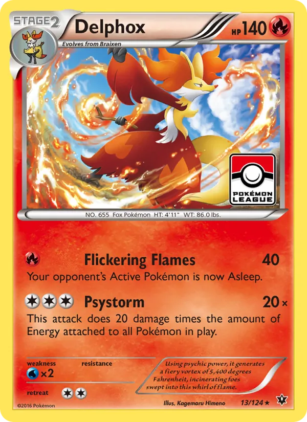 13-RH Delphox – Fates Collide
