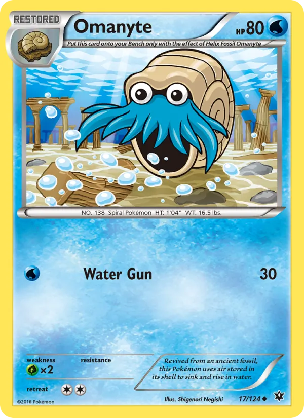 17-RH Omanyte – Fates Collide