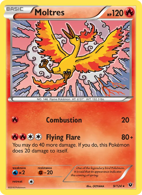 9-RH Moltres – Fates Collide
