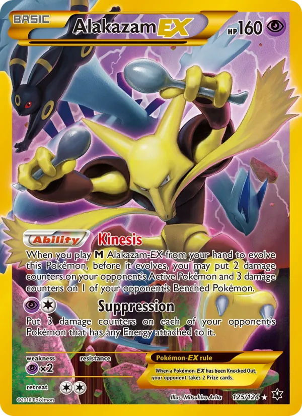 125 Alakazam EX – Fates Collide