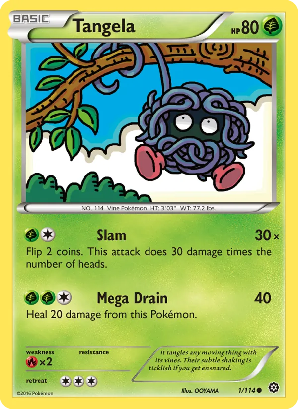 1 Tangela – Steam Siege