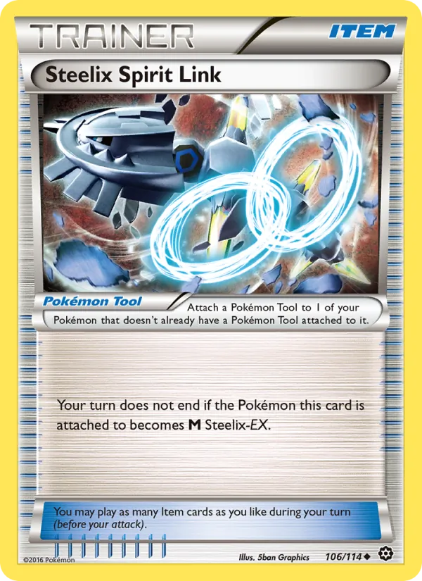 106 Steelix Spirit Link – Steam Siege