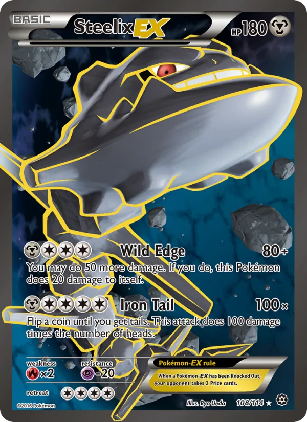 108 Steelix EX – Steam Siege