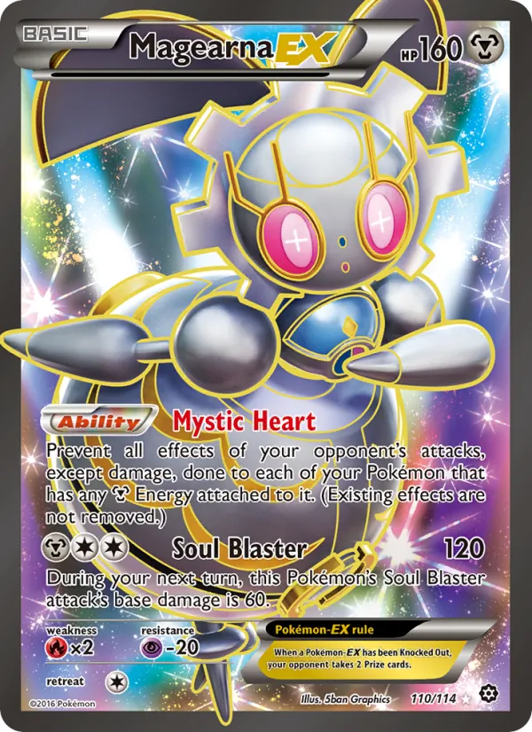 110 Magearna EX – Steam Siege
