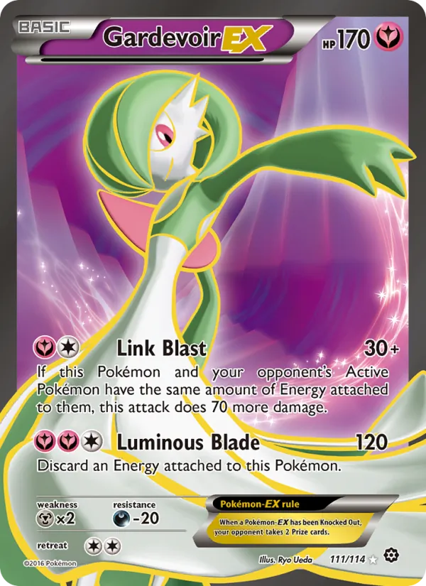 111 Gardevoir EX – Steam Siege