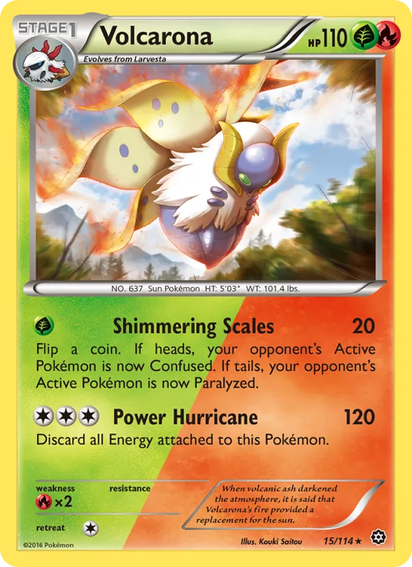 15 Volcarona – Steam Siege