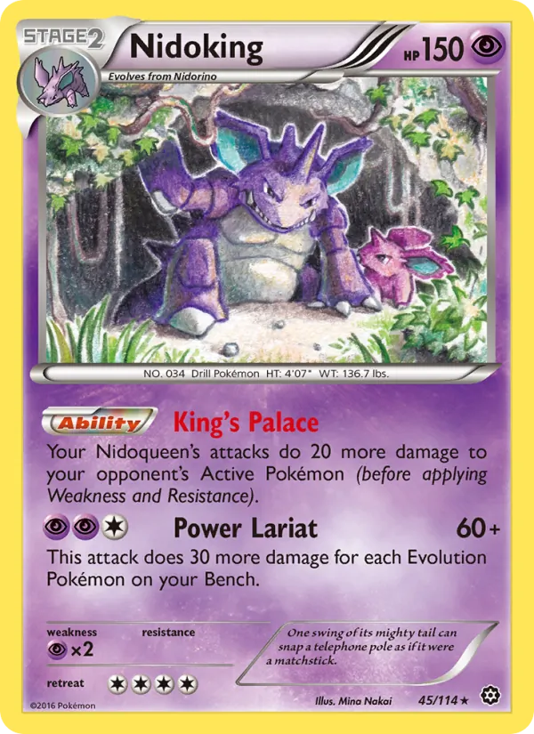 45 Nidoking – Steam Siege