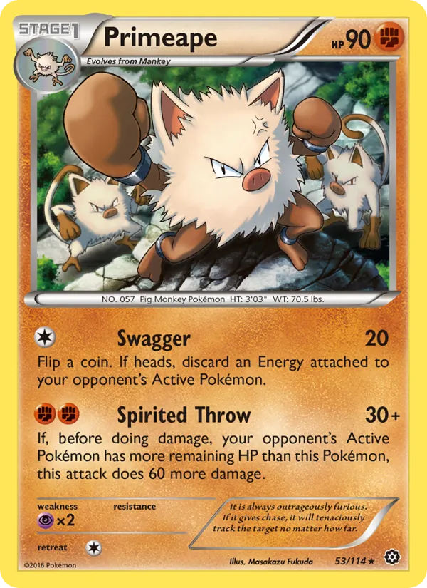 53 Primeape – Steam Siege