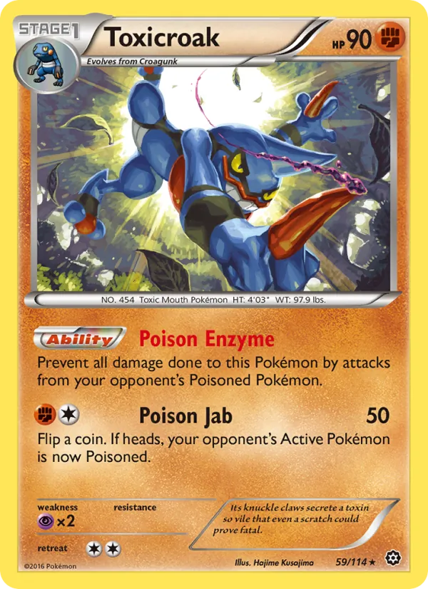 59 Toxicroak – Steam Siege