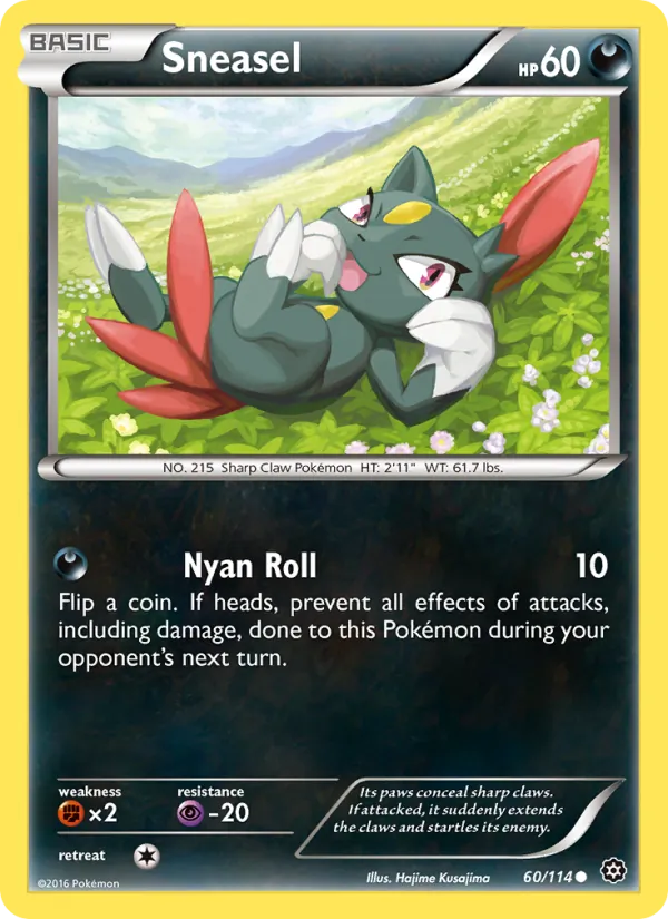 60 Sneasel – Steam Siege