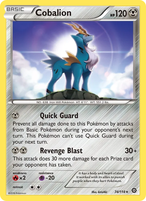 74 Cobalion – Steam Siege