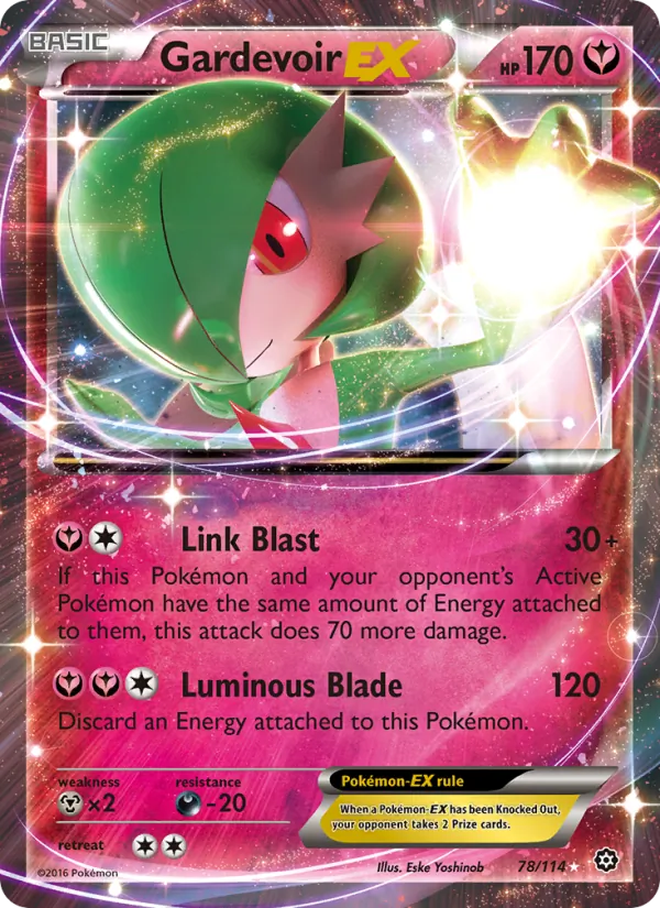 78 Gardevoir EX – Steam Siege
