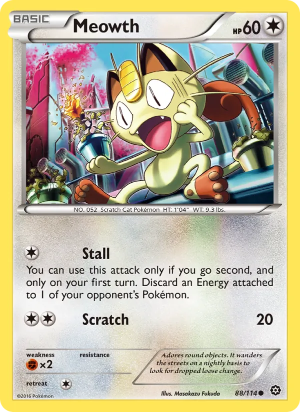 88 Meowth – Steam Siege