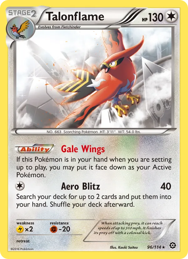 96 Talonflame – Steam Siege