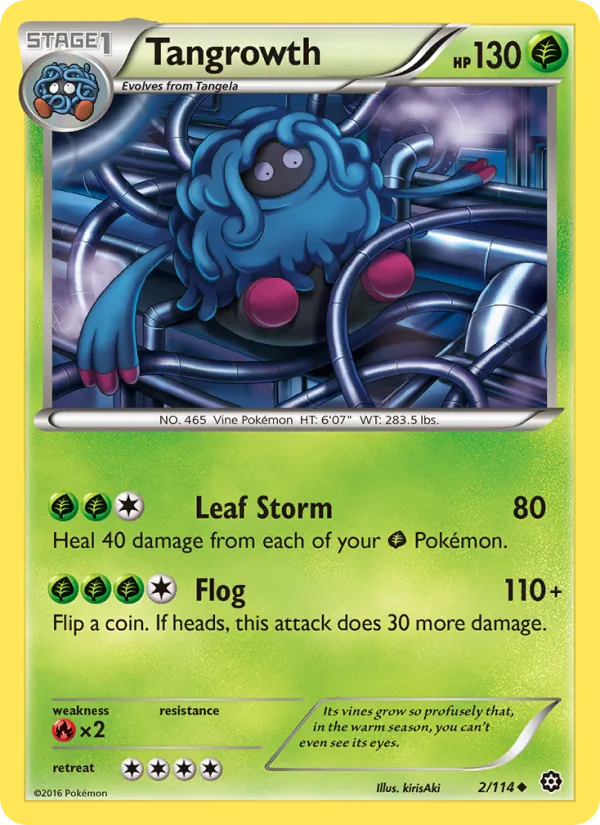 2-RH Tangrowth – Steam Siege