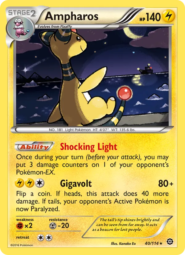 40-RH Ampharos – Steam Siege