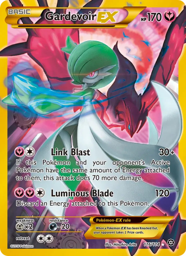116 Gardevoir EX – Steam Siege