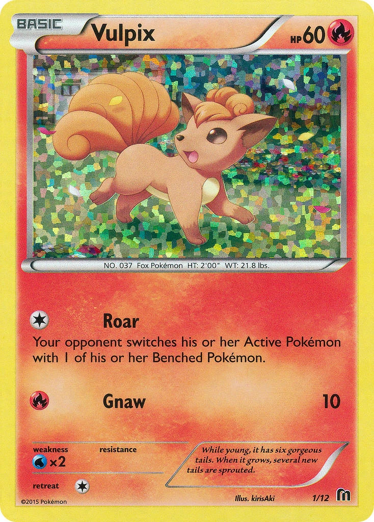 1 Vulpix – McDonald's Collection 2016