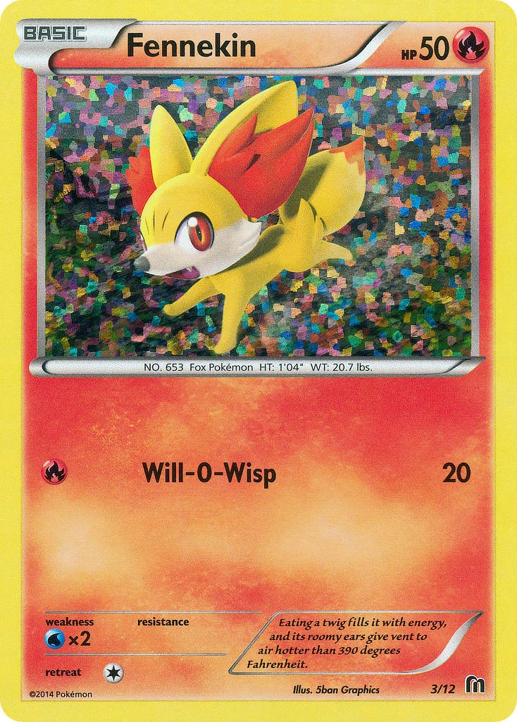 3 Fennekin – McDonald's Collection 2016