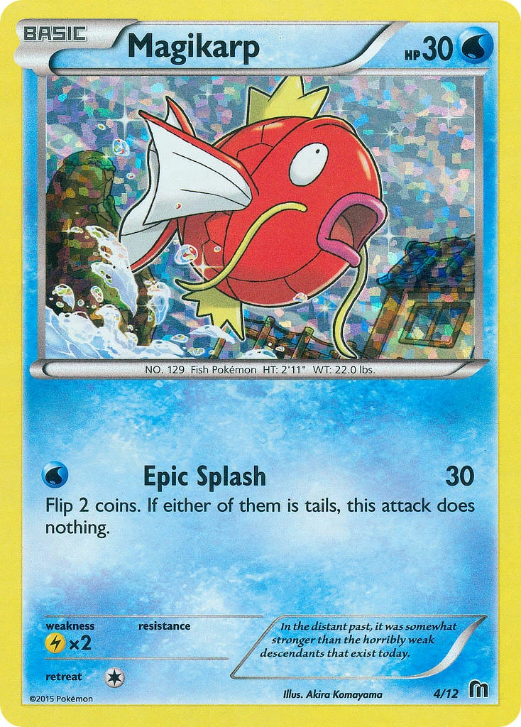 4 Magikarp – McDonald's Collection 2016