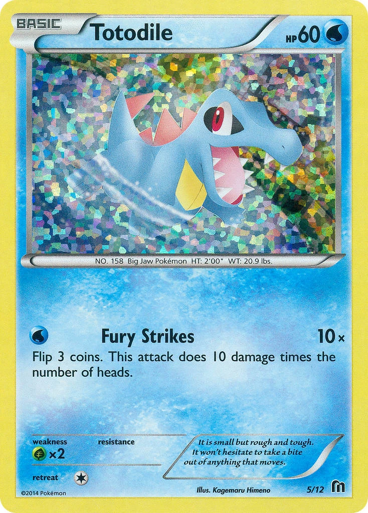 5 Totodile – McDonald's Collection 2016