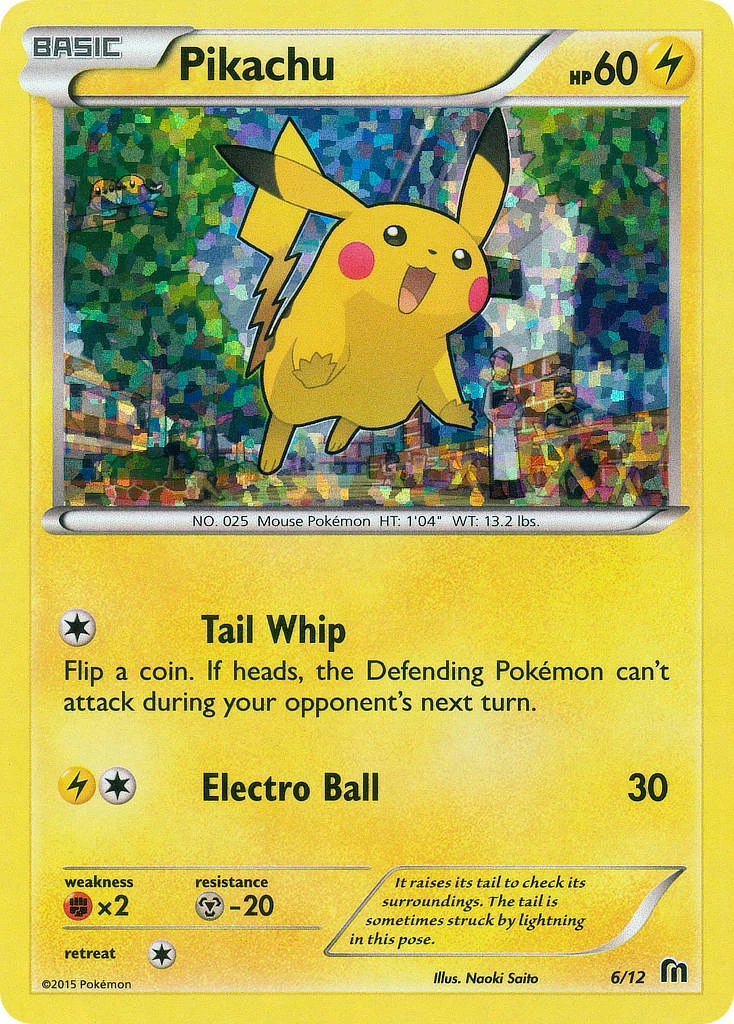 6 Pikachu – McDonald's Collection 2016