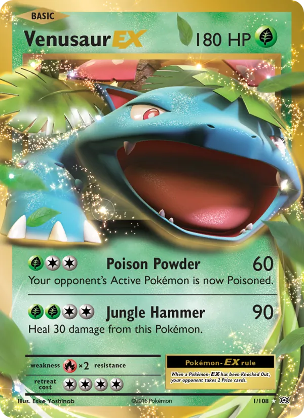 1 Venusaur EX – Evolutions