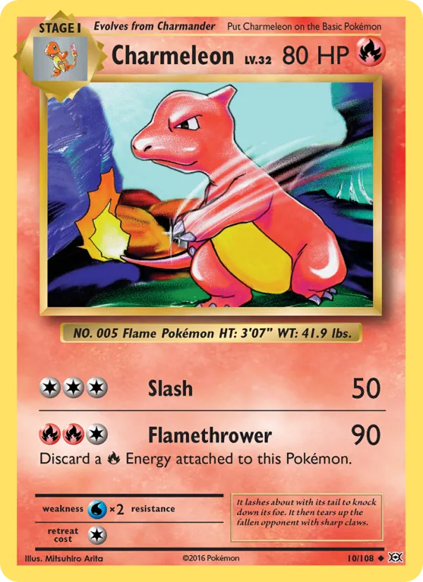 10 Charmeleon – Evolutions