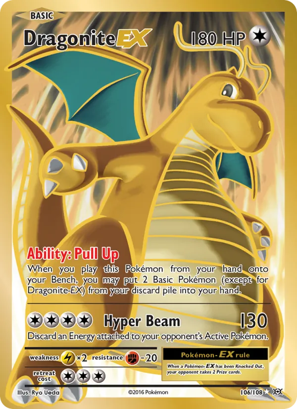 106 Dragonite EX – Evolutions