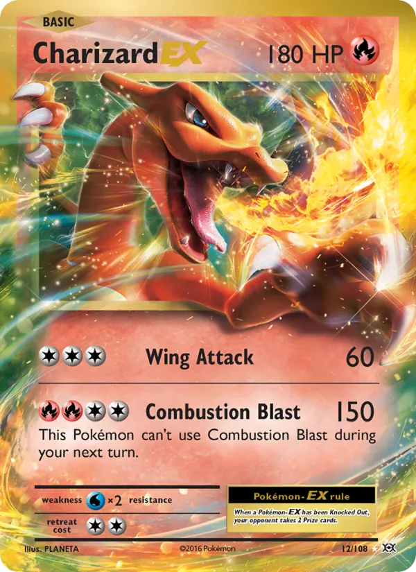 12 Charizard EX – Evolutions