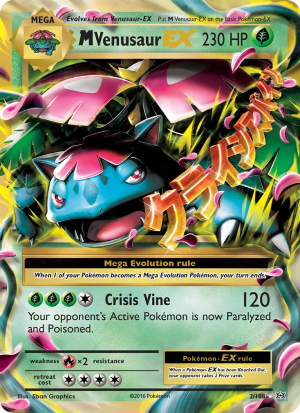 2 M Venusaur EX – Evolutions