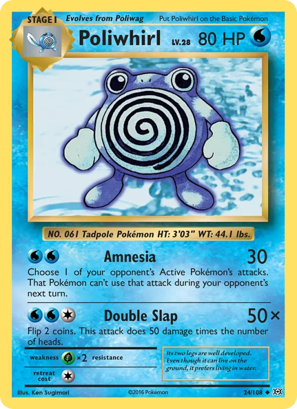 24 Poliwhirl – Evolutions