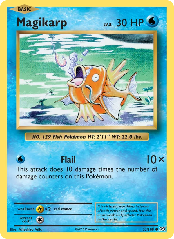 33 Magikarp – Evolutions