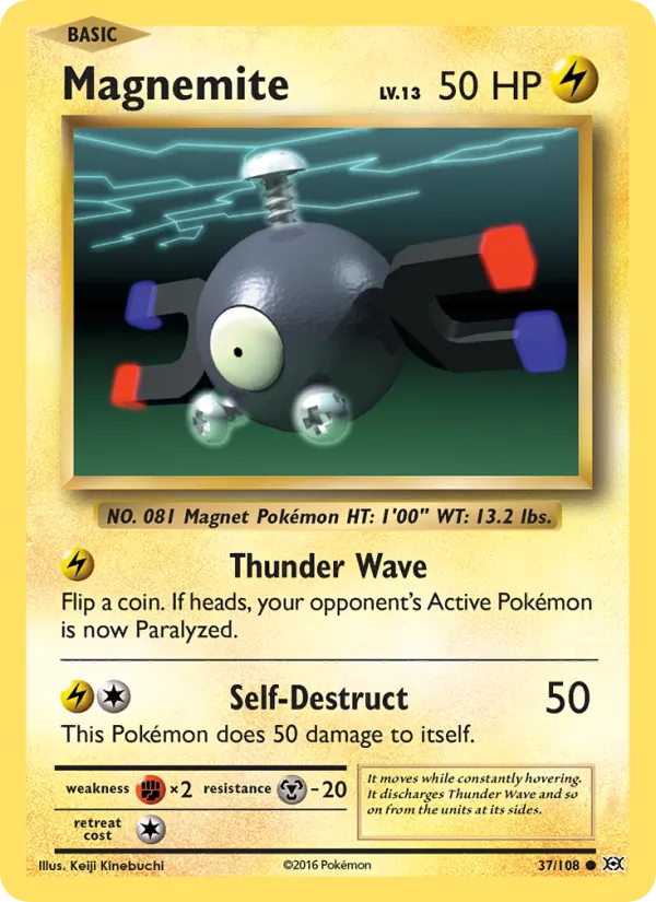 37 Magnemite – Evolutions