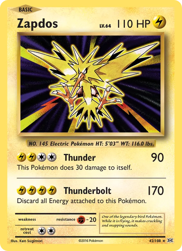 42 Zapdos – Evolutions