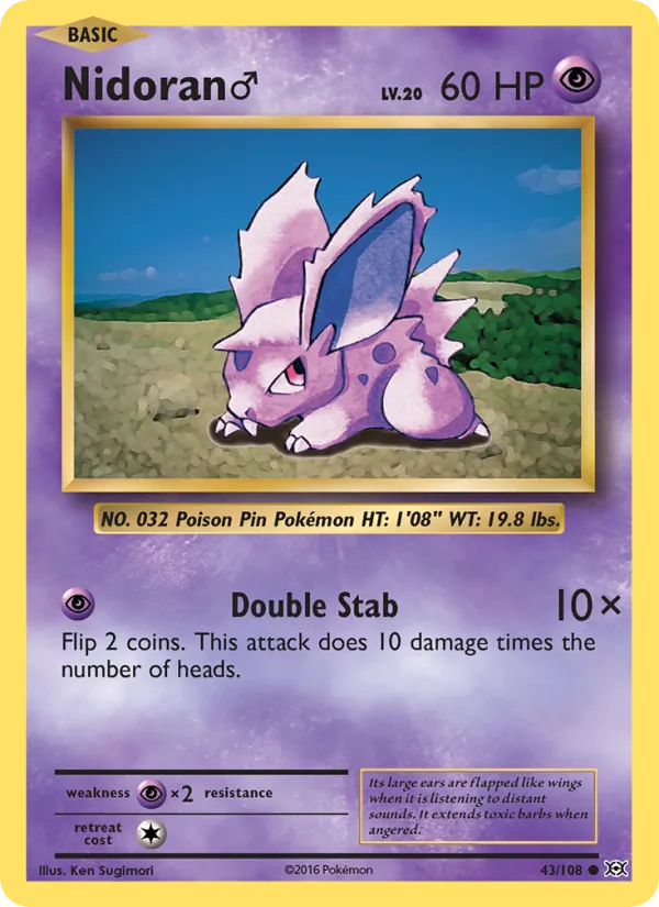 43 Nidoran♂ – Evolutions