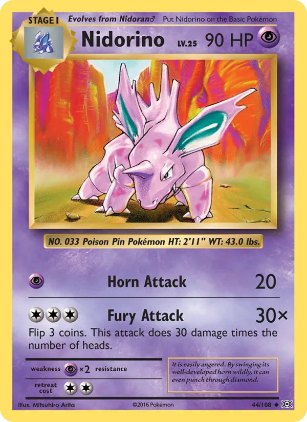 44 Nidorino – Evolutions