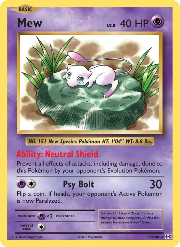 53 Mew – Evolutions