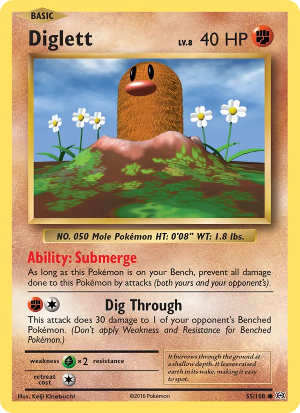55 Diglett – Evolutions